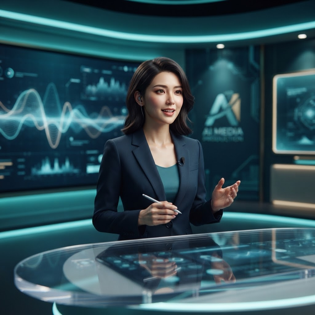 Talking Avatar & AI Voice media production example