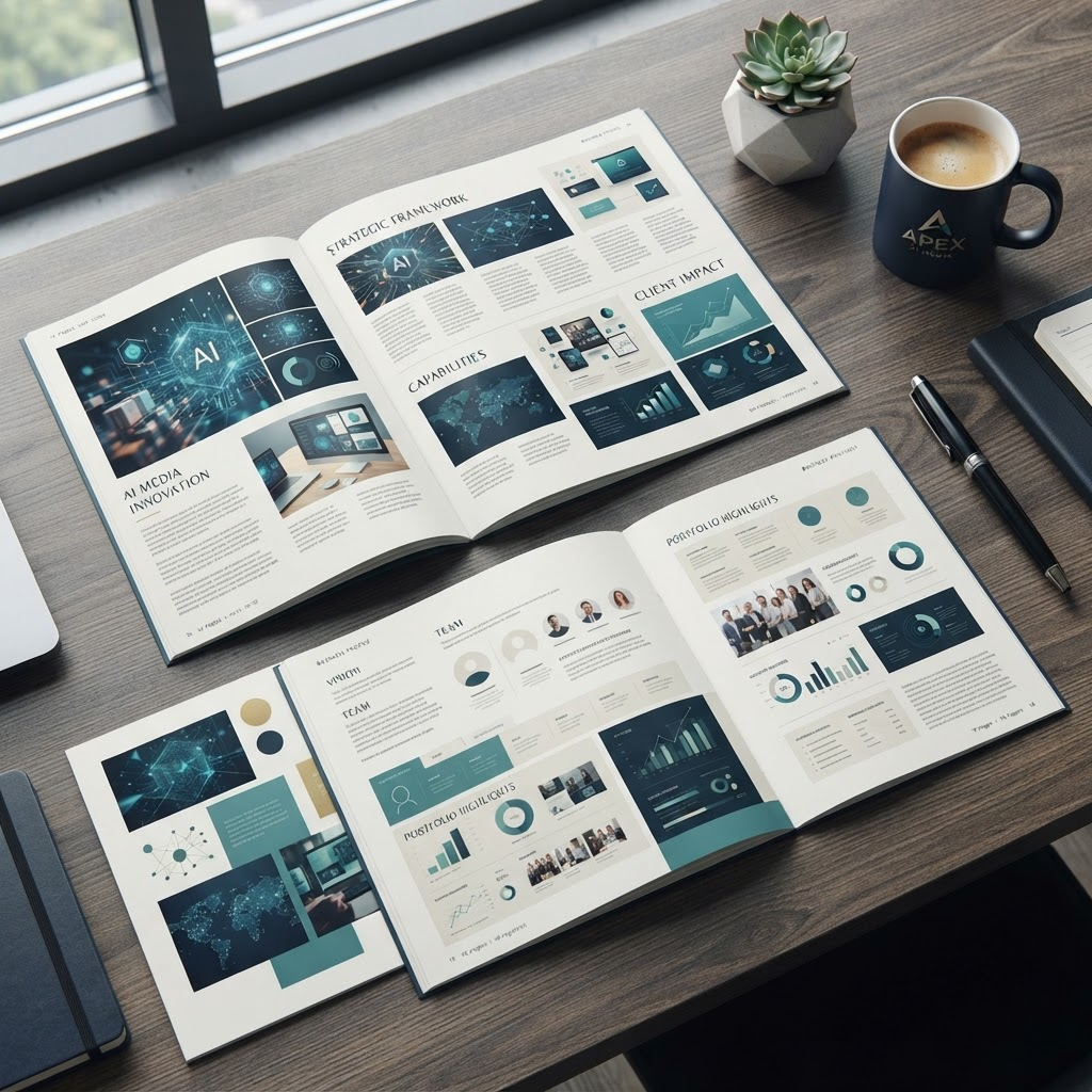 Brochure & Business Profile media production example