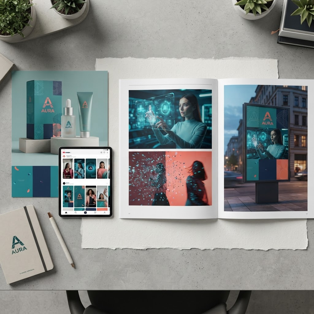 Integrated Brand Campaign media production example